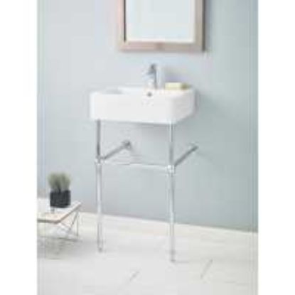 Picture of C++ 613WH-4 4CC MINI FIORE PED SINK WHIT