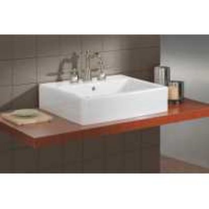 Picture of 1179-WH SQUARE SINK WHITE