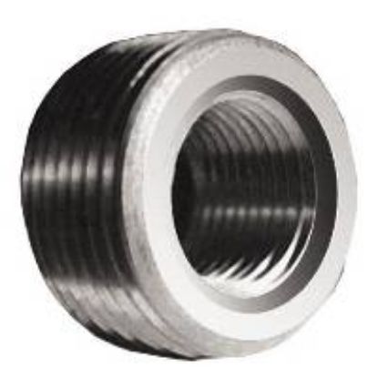 Picture of 1-1/4 X 3/4" MXF BLK MALL FACE BUSHING