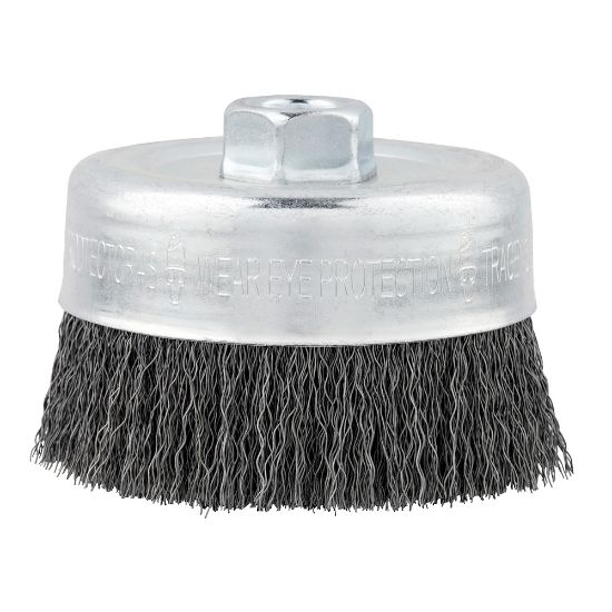 Milwaukee 48-52-1300 4 in. Carbon Steel Crimped Wire Cup Brush