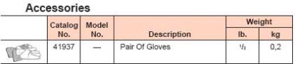 Picture of 41937 DRAIN CLEAN LEATHER GLOVE