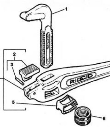 Picture of 32490 E14 OFFSET WRENCH HOOK JAW