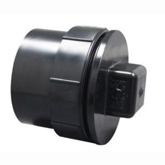 3 in. Spigot x FPT ABS DWV Cleanout Adapter with Plug | Wolseley Express