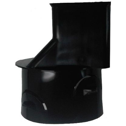 Picture of 409473 4" RECT BIG-O ADAPTER DOWNSPOUT