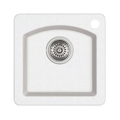 Picture of 400032 WHT DIAMOND MINI BAR SINK