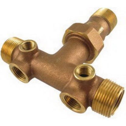 Picture of 2-07TKO-13-2UNL LF 1-1/4"X13 BR TNK TEE