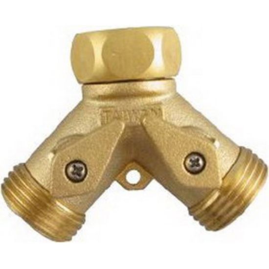 Picture of 3/4" BRASS HOSE "Y"