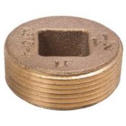 Picture of C++ 1-1/4" BRASS COUNTERSUNK PLUG