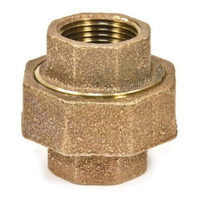 Picture of C++ 1-1/2" STD BRASS THRD UNION