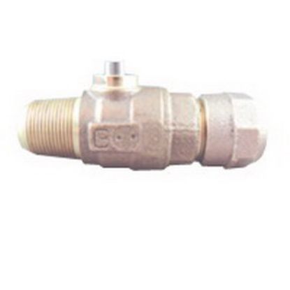 Picture of 1/2" BALL MAINSTOP AWWAXCB  NO LEAD