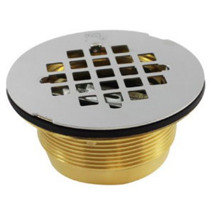 Picture of 2 BRASS NO CAULK SHOWER DRAIN