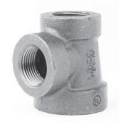 Picture of 1 X 1/2 X1/2 STD BLK CI TEE