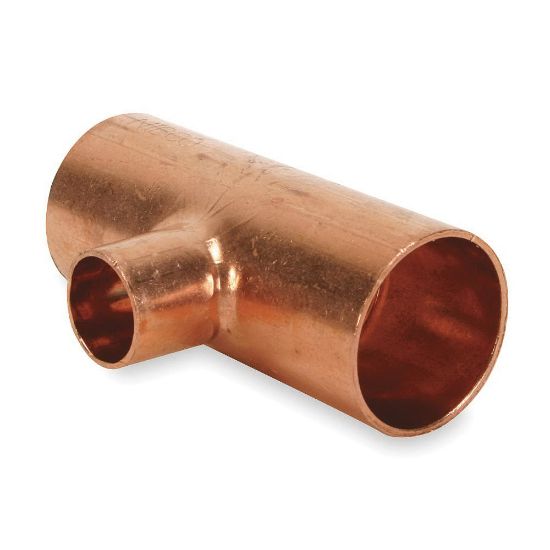 Picture of 1/2 X 1/2 X 3/8"OD C-C-C TEE W4002