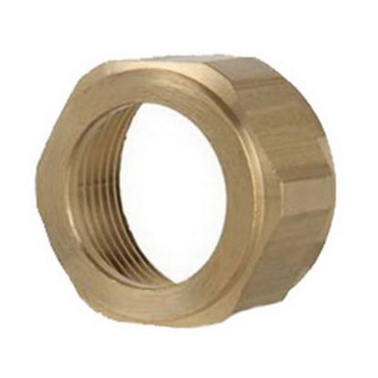 Picture of C++ 411-580 5/8" BRASS GAUGE GLASS NUT