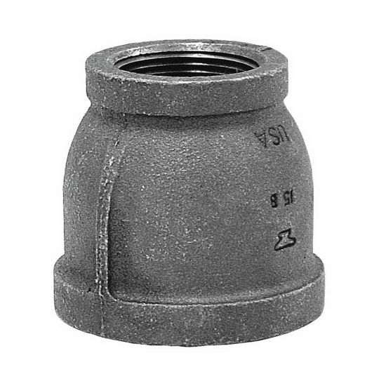 Picture of DOM 1 X 1/2" FXF STD BLK MALL REDUCER