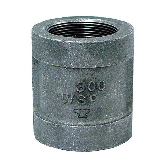 Picture of DOM 3/4" FXF XH BLK MALL COUPLING