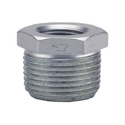 Picture of DOM 1 X 3/4"MXF GALV MALL HEX BUSHING