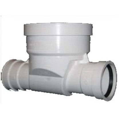 Picture of 100MM (4) INSP CHAMBER W/FLAP PVC DR35