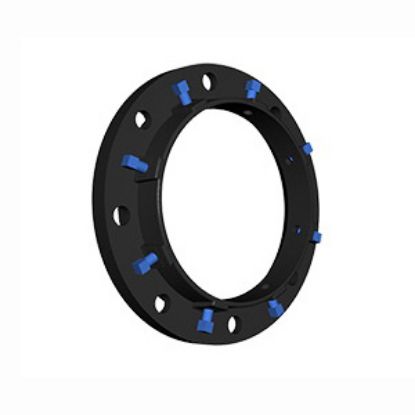 Picture of 4" MEGA FLANGE ADAPTOR DI/PVC 2104