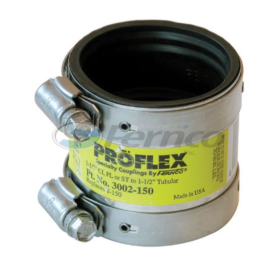 Picture of 3002150 11/2TRAN CPLG CI PL ST/TUB