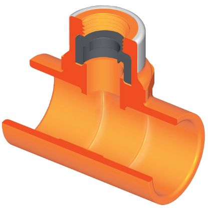 Picture of 1-1/4X1/2 TEE TORQUESAFE FLAMEGUARD