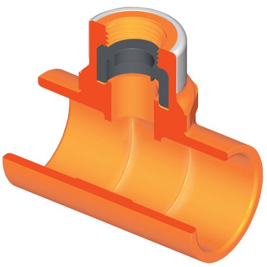 Picture of 1X1/2 TEE TORQUESAFE FLAMEGUARD