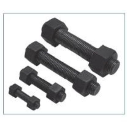 Picture of 1/2X2-1/2 B7 STUD W/2H HEX NUTS
