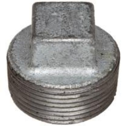 Picture of 1/8" GALV MALL SQ HEAD COUNTERSUNK PLUG