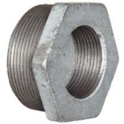 Picture of 1-1/2 X 3/8" MXF HEX GALV MALL BUSHING