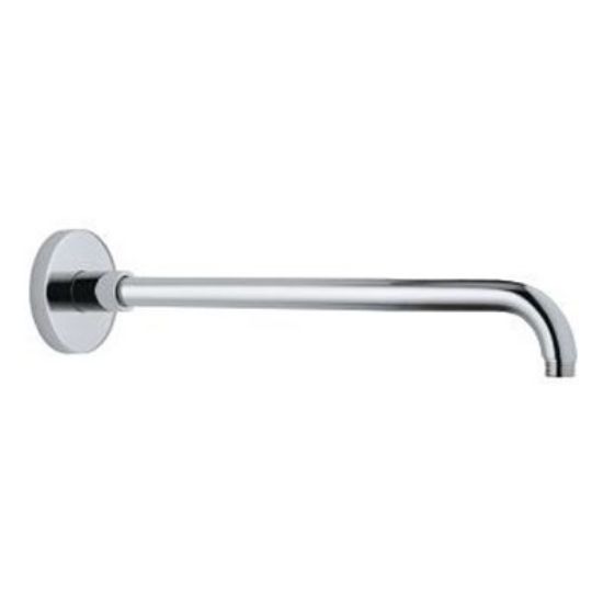 Grohe 28983000 Rain Shower Brass Wall Mount Shower Arm with Flange, 14 ...