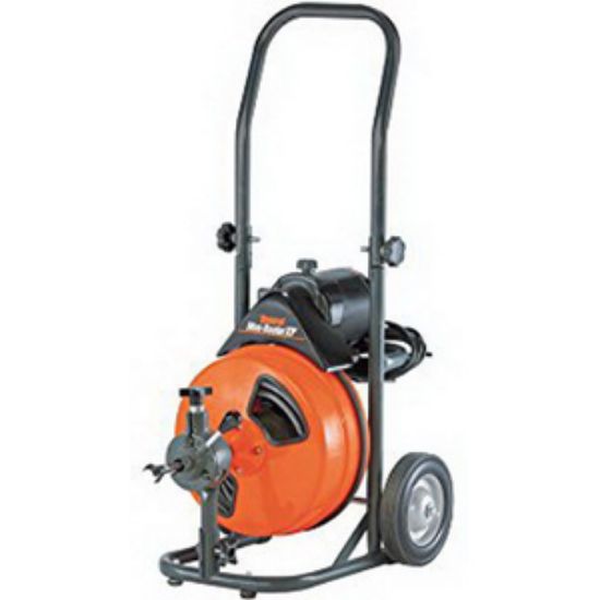 Power Rooter General Wire & Spring P-XP-B Mini-Rooter 1/3 hp Power Feed Drain ...