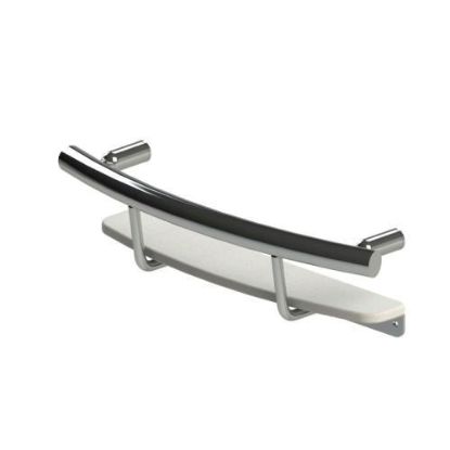 Picture of INVSHSCP 16" INVISIA SHELF W/GRAB BAR CP