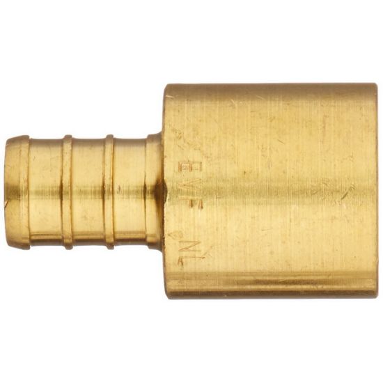 Heatlink 27122NL 3/4 in. x 3/4 in. PEX x Male Sweat No Lead Brass