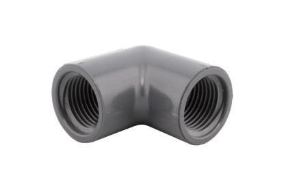 Picture of 1" X 90D PVC 40 THREADED ELBOW