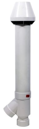 Picture of 3" X 20"  PVC FGV CONC VENT KIT S636