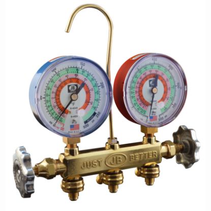 Picture of 22225 PATRIOT 2-VALVE BRASS MANIFOLD