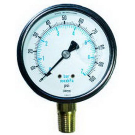 Picture of 7211200 2-1/2 0-200 FACE PRESS GAUGE