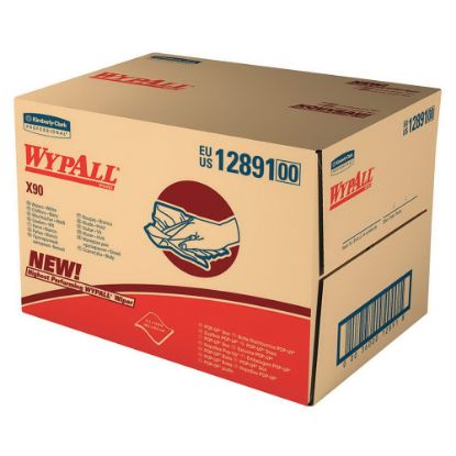 Picture of 12891 WYPALL X90 CLOTHS WH