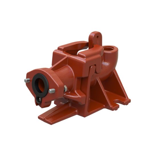 Bjm Pump Guide Rails Liberty Pumps GR20 Guide Rail Base, Cast Iron with Integral Ball Check ...