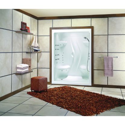 Picture of 101141000001102 WHT LH 1-PC SHOWER