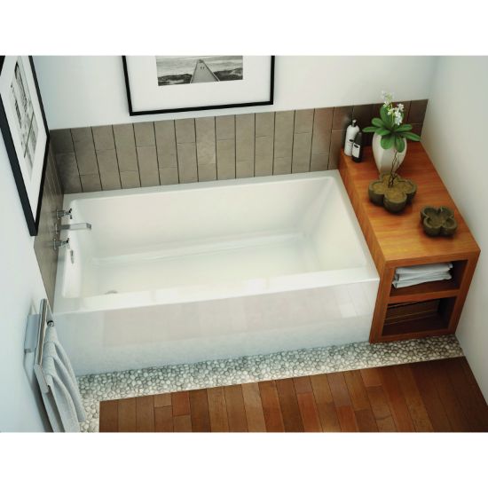 Picture of 105816000001102 RUBIX TUB 6030  RIGHT WH