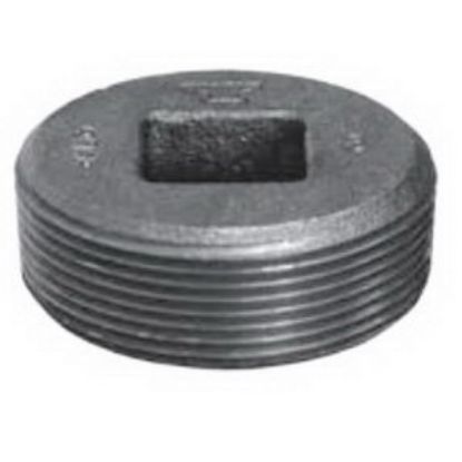 Picture of 1-1/2" BLK MALL SQ HEAD COUNTERSUNK PLUG