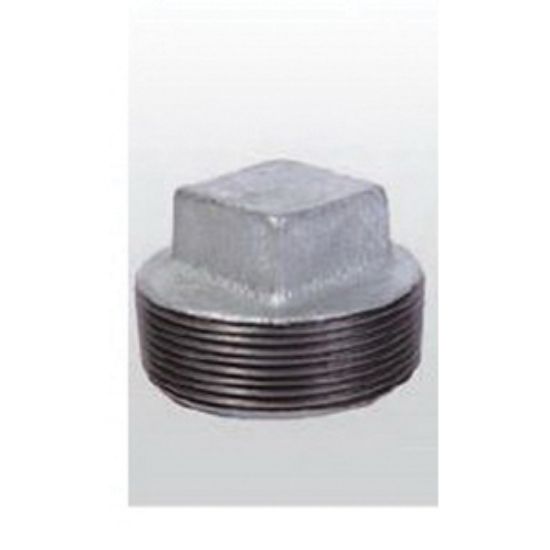 Picture of 4" GALV MALL SQ HEAD CORED PLUG