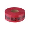 Picture of 22126 3"X1000' NON-DETECT ELECTRIC RED