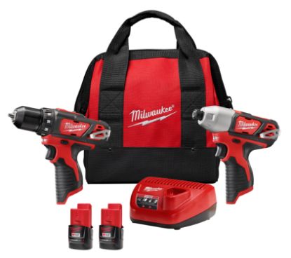 Picture of 2494-22 M12 CORDLESS L/I 2TOOL COMBO KIT