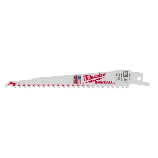 Picture of 48005035 (5) 6" 5TPI RECIP BLADE SAWZ