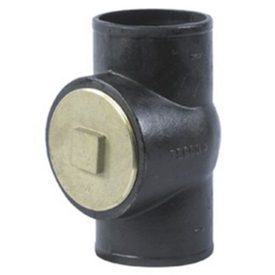 Picture of 6 CLEANOUT LINE W/BRASS PLUG MJ (150MM)