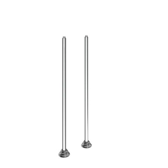 Picture of TS25105 FLR MNT RISER LEGS CHR WEYMOUTH
