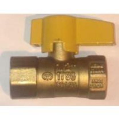 Picture of 102-603 1/2" FIP GAS BALL VALVE  L/H