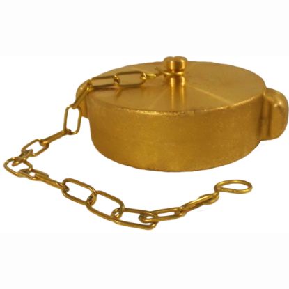 Picture of A80CB CAP & CHAIN 2.5" CSA BRASS